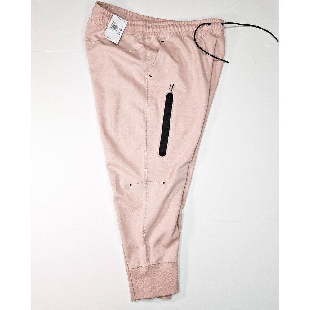 Nike Sportswear Women's Tech Fleece Joggers Pink Plus Size Pant Gym DA2043-602